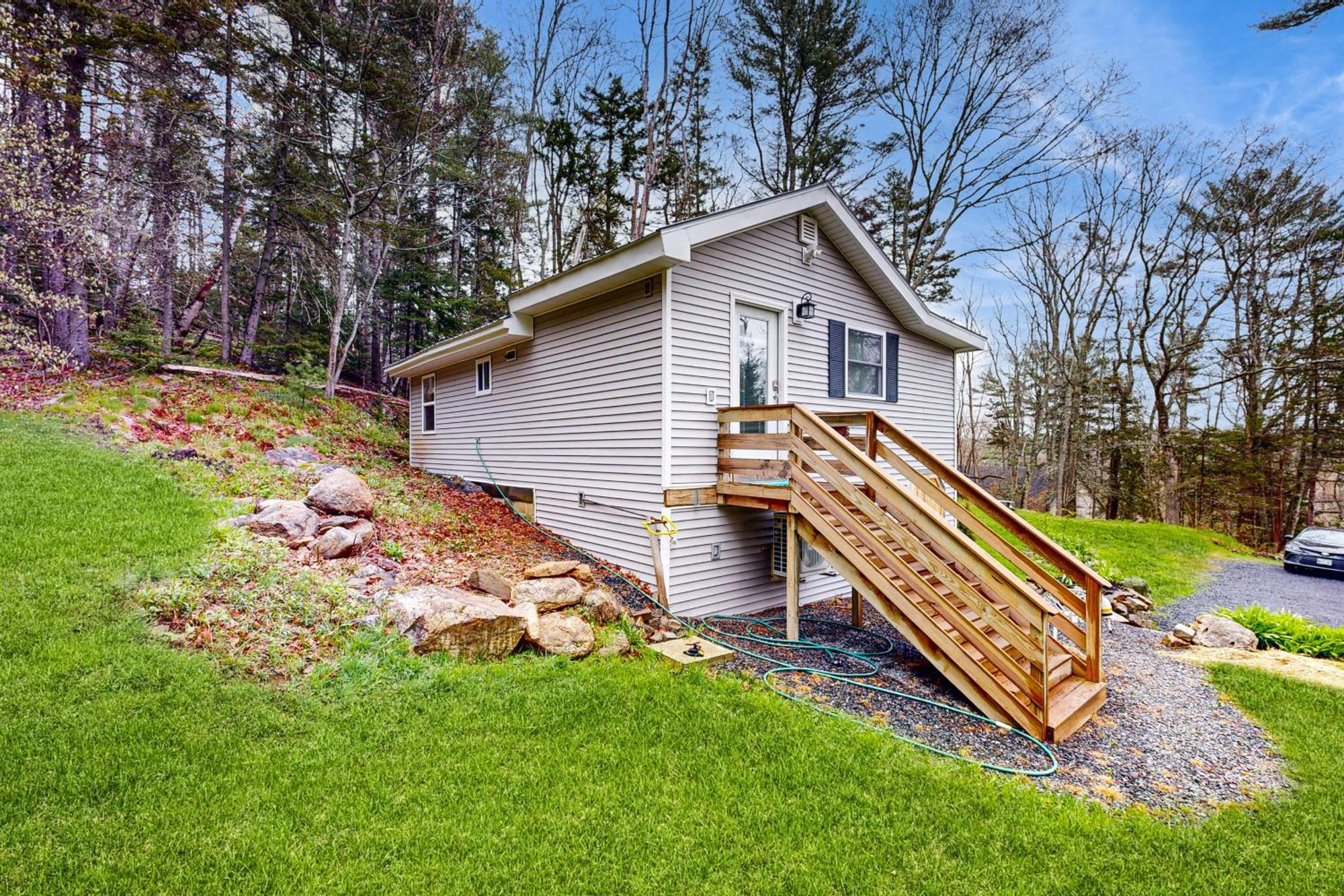 Little Cottage In The Woods Boothbay Harbor Exterior photo